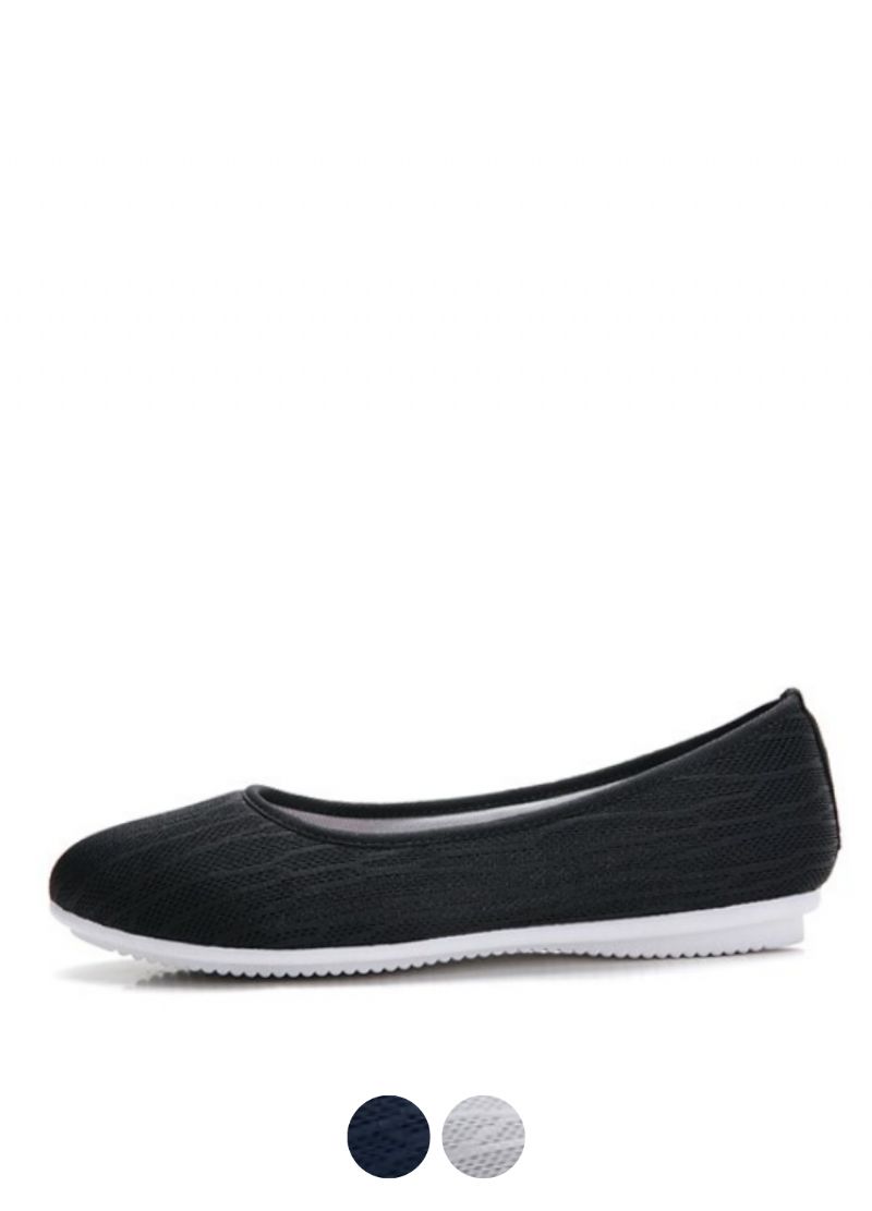 Merary Damskie Płaskie Czarne Buty