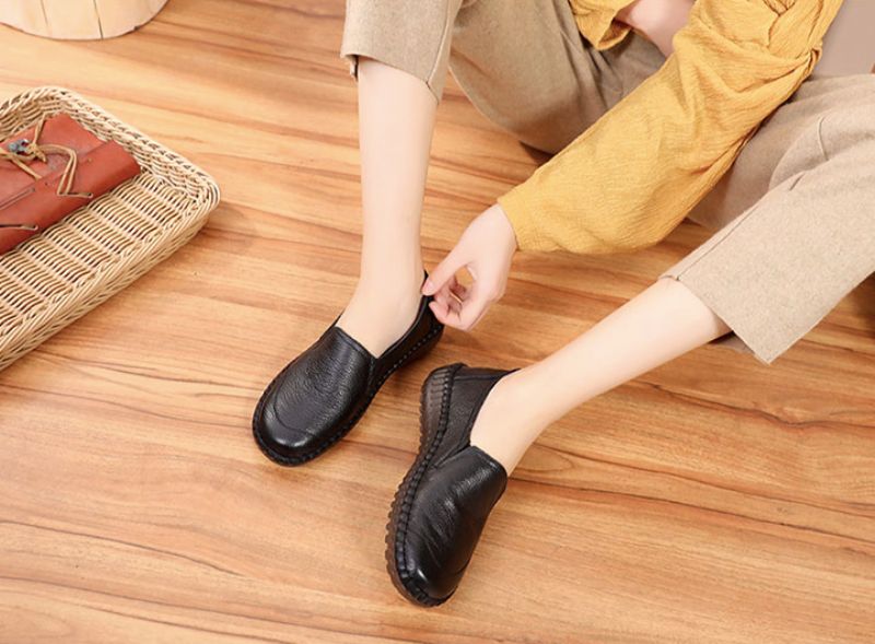 Merly Damskie Buty Typu Loafer - Brązowy