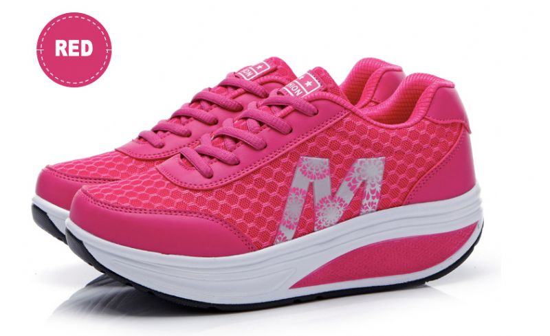 Mesh V1 Damskie Buty Na Platformie - Niebo