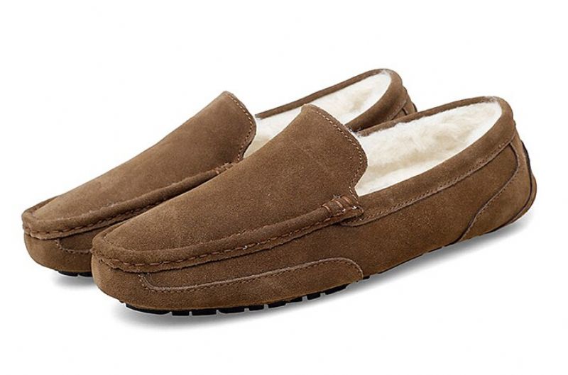 Męskie Buty Loafers Alejandro - Brązowy