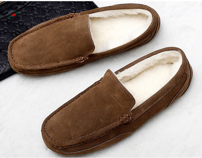 Męskie Buty Loafers Alejandro - Brązowy