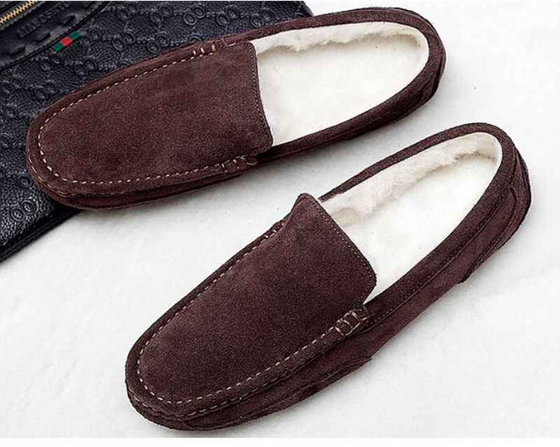 Męskie Buty Loafers Alejandro - Brązowy