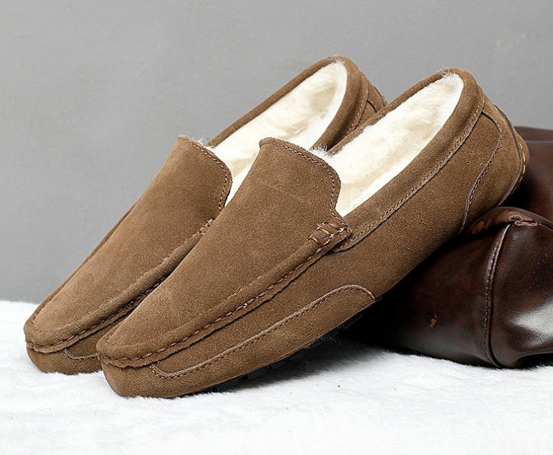 Męskie Buty Loafers Alejandro - Brązowy