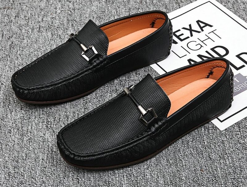 Męskie Buty Loafers Humberto - Niebieski
