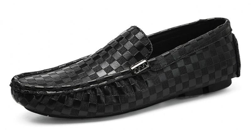 Męskie Buty Loafers Memphis - Czarny