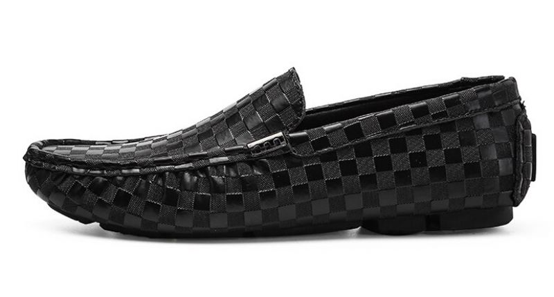 Męskie Buty Loafers Memphis - Czarny