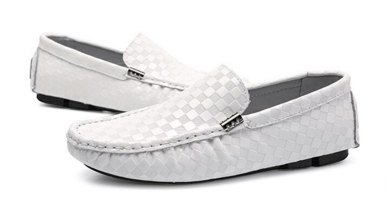 Męskie Buty Loafers Memphis - Czarny