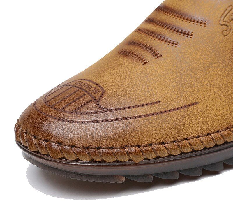 Męskie Mokasyny Buty Codzienne Betan - Czarny