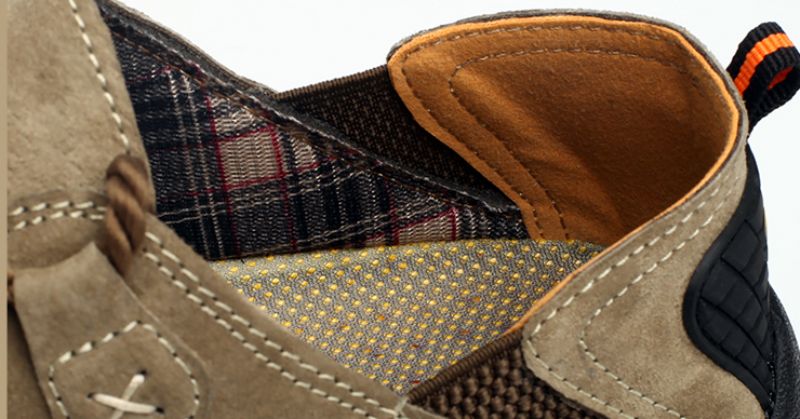 Męskie Mokasyny Buty Codzienne Fede - Khaki