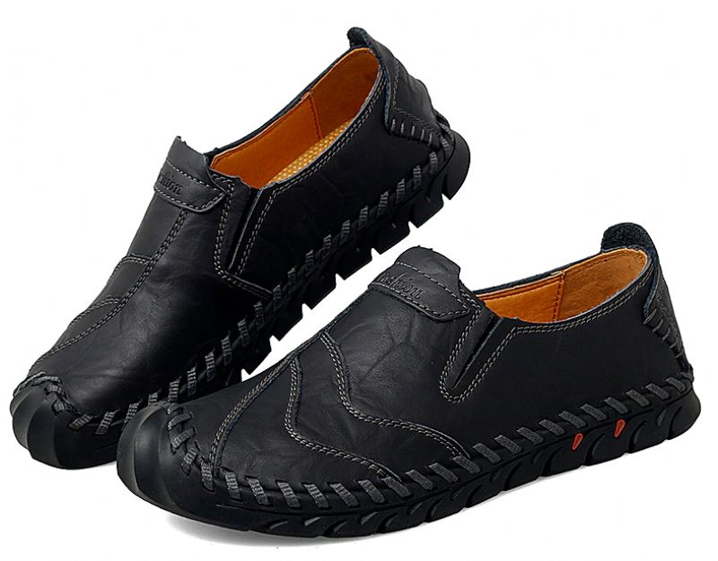 Męskie Mokasyny Buty Codzienne Florenzio - Kawa