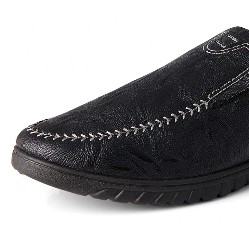 Męskie Mokasyny Buty Codzienne Ryan - Czarny