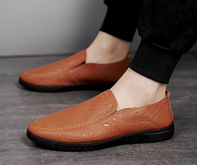 Męskie Mokasyny Buty Codzienne Ryan - Czarny
