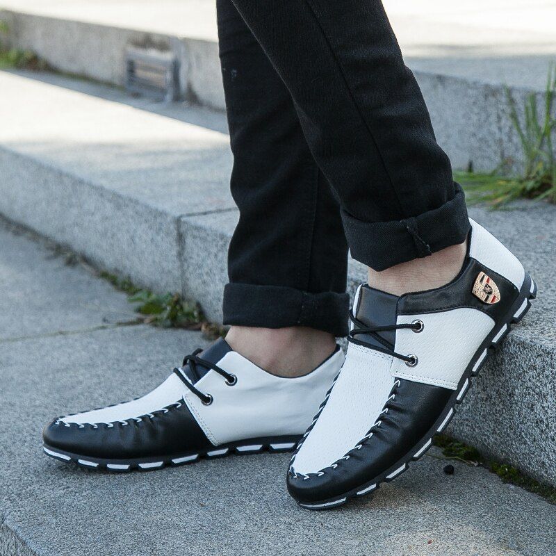 Męskie Mokasyny Buty Codzienne Teodoro - Czarny
