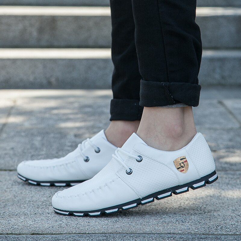 Męskie Mokasyny Buty Codzienne Teodoro - Czarny
