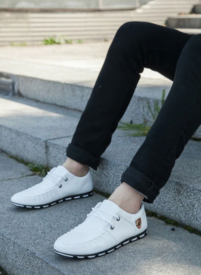 Męskie Mokasyny Buty Codzienne Teodoro - Czarny