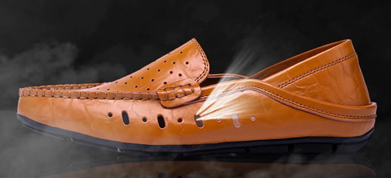 Męskie Mokasyny Buty Codzienne Victor - Granatowy