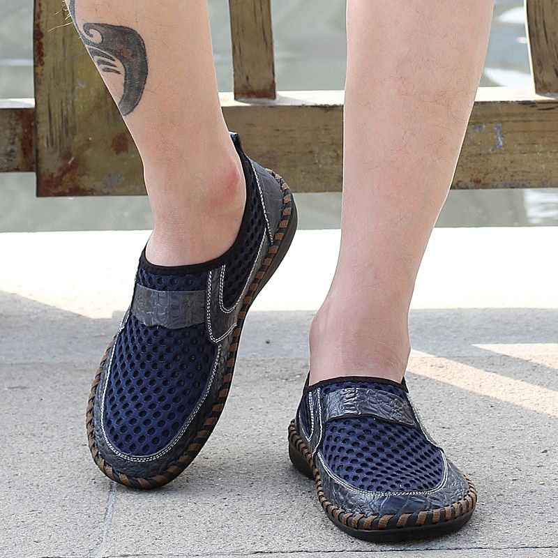 Męskie Mokasyny Casual Slipper Travis - Brązowy