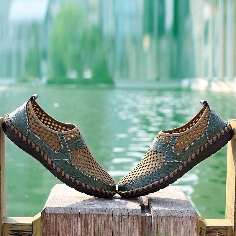 Męskie Mokasyny Casual Slipper Travis - Brązowy