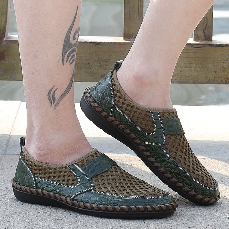 Męskie Mokasyny Casual Slipper Travis - Brązowy