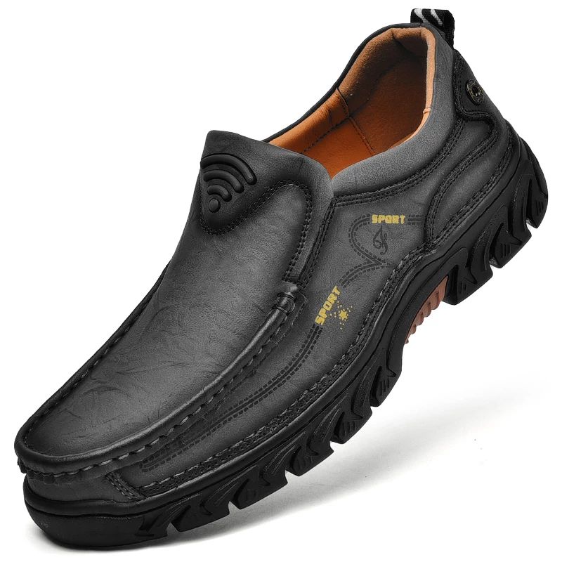 Męskie Mokasyny Clinton Buty Codzienne - Szary