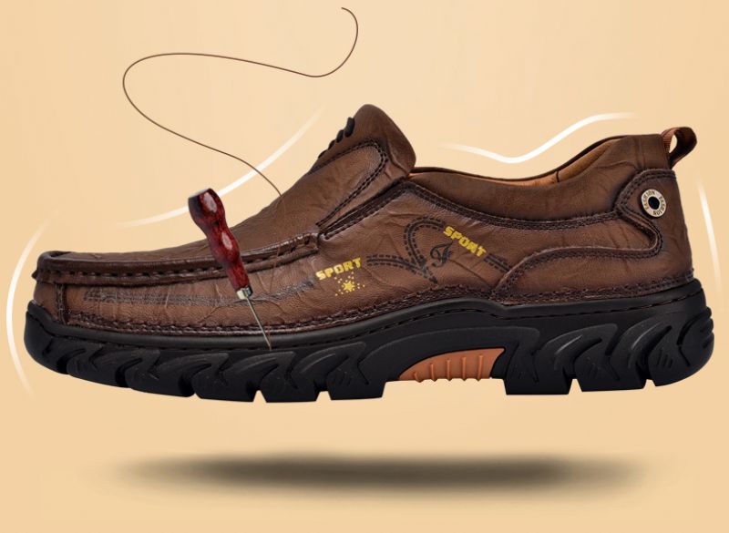 Męskie Mokasyny Clinton Buty Codzienne - Szary