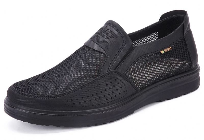 Męskie Mokasyny Fabiolo Buty Codzienne - Czarny