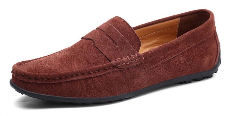 Męskie Mokasyny Kashi Buty Codzienne - Burgund