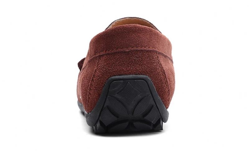 Męskie Mokasyny Kashi Buty Codzienne - Burgund