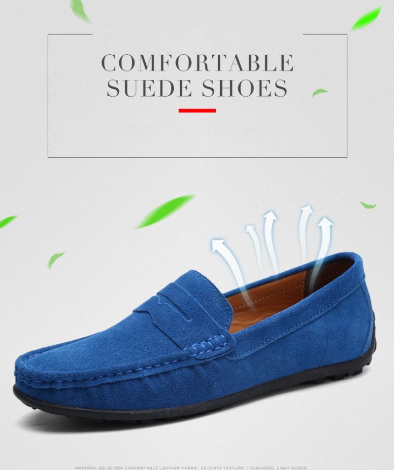 Męskie Mokasyny Kashi Buty Codzienne - Burgund