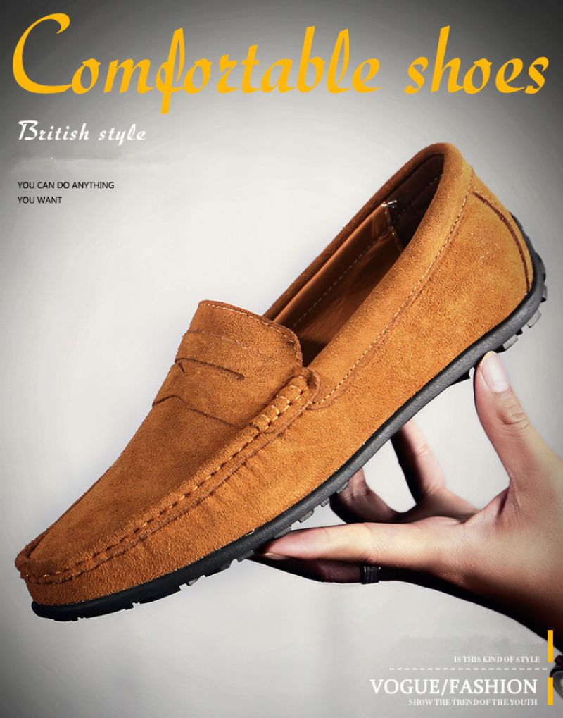 Męskie Mokasyny Kashi Buty Codzienne - Burgund