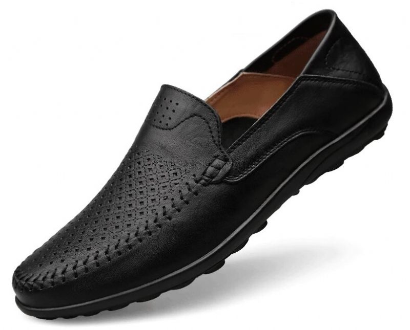 Męskie Mokasyny Rodrygo Buty Codzienne - Czarny
