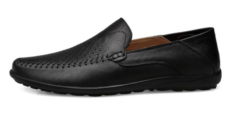 Męskie Mokasyny Rodrygo Buty Codzienne - Czarny