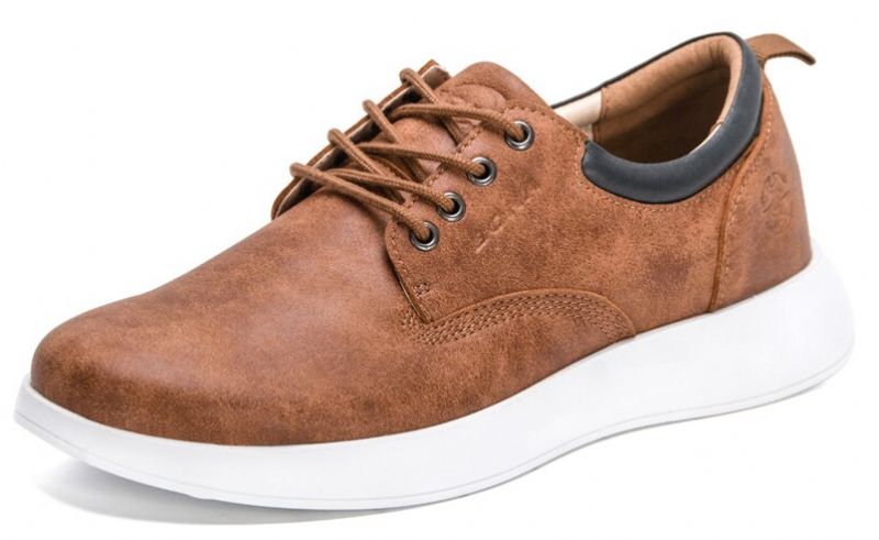 Męskie Trampki Casualowe Galand - Khaki