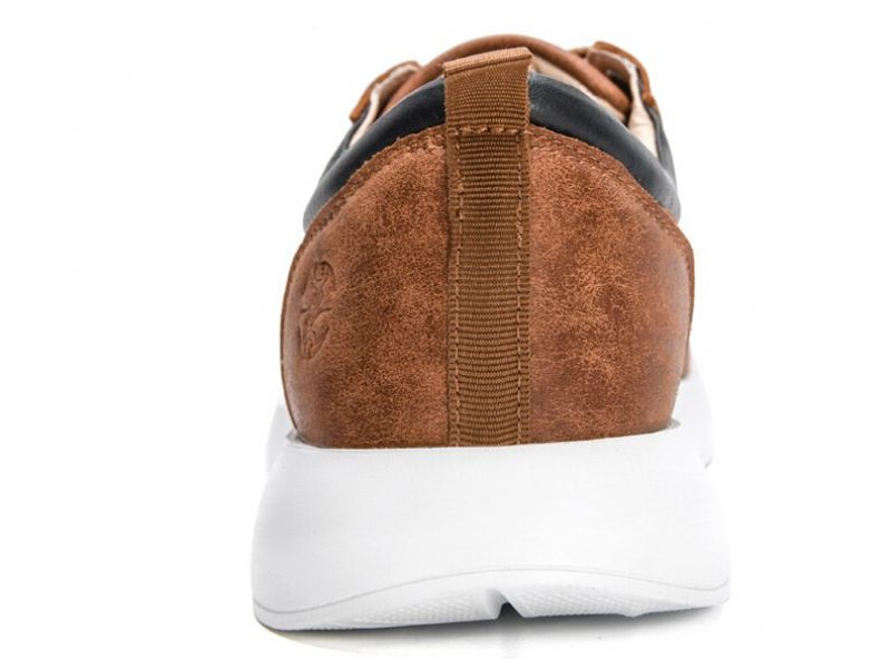 Męskie Trampki Casualowe Galand - Khaki