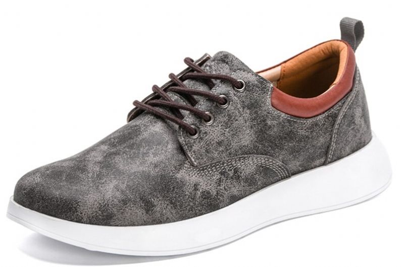 Męskie Trampki Casualowe Galand - Khaki