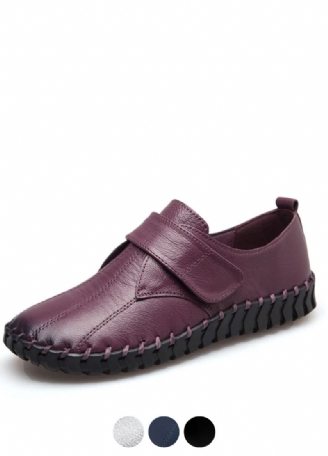 Miękkie Płaskie Buty Damskie Lina Ze Skóry