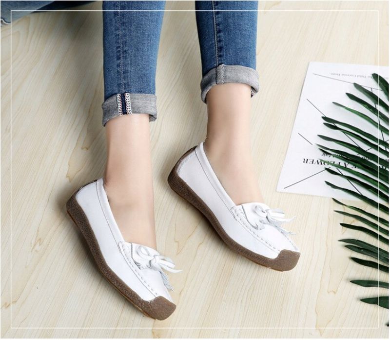 Mila Damskie Mokasyny Czarne Buty - Czarny