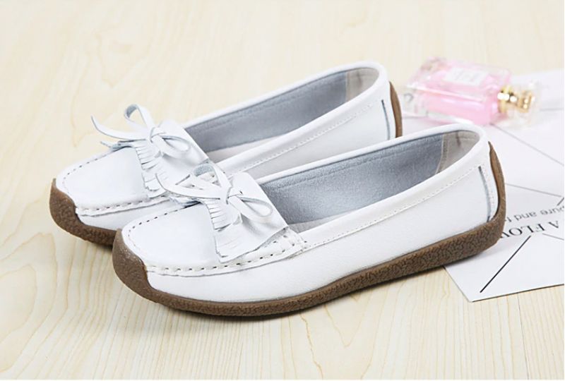 Mila Damskie Mokasyny Czarne Buty - Czarny