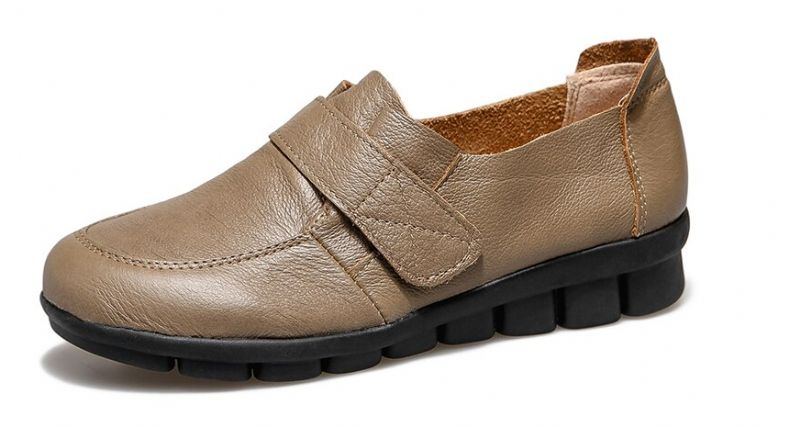 Milan Damskie Mokasyny - Khaki