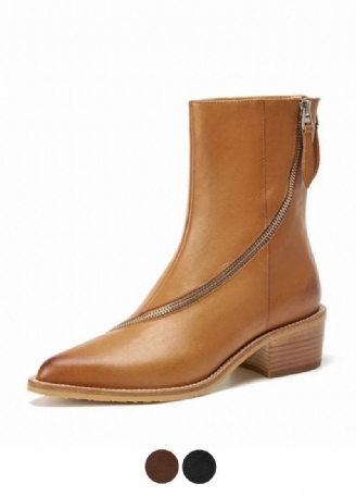 Minerva Damskie Buty Skórzane Kowbojskie