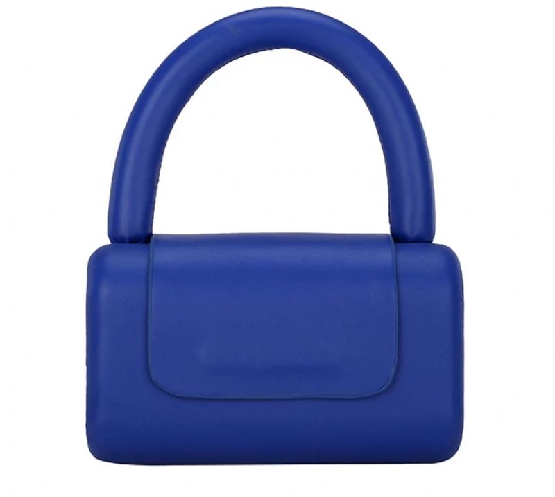 Mini Torebka Damska Puig Leather Crossbody - Niebieski