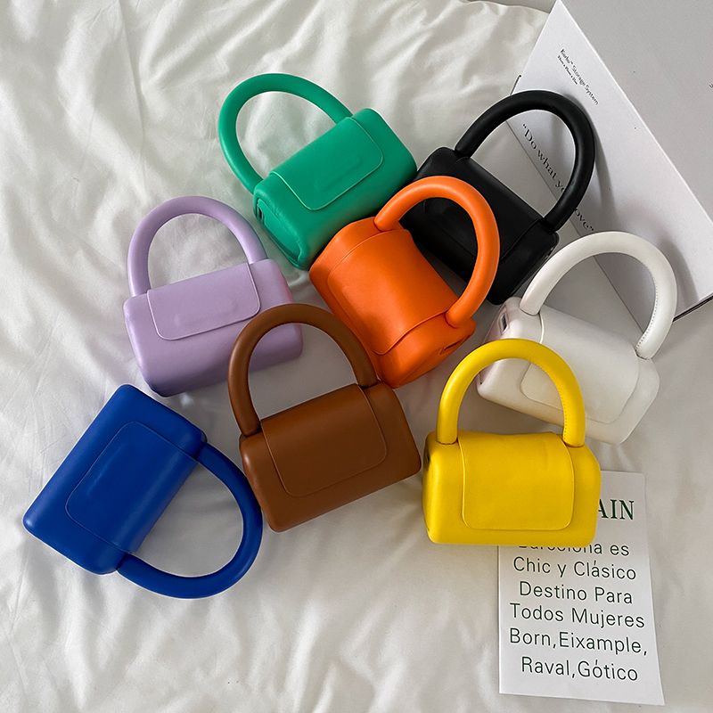 Mini Torebka Damska Puig Leather Crossbody - Niebieski