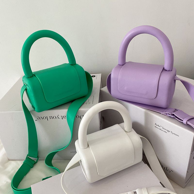 Mini Torebka Damska Puig Leather Crossbody - Niebieski