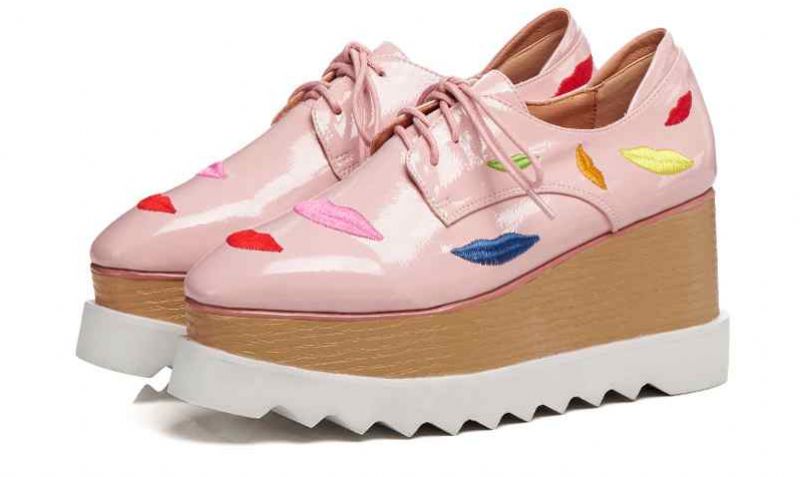 Miquel Damskie Platformy Czarne Buty - Czarny