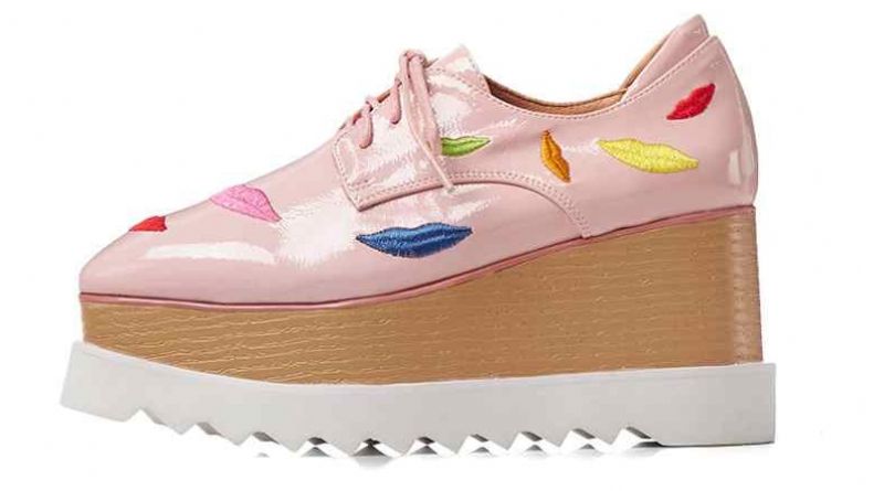 Miquel Damskie Platformy Czarne Buty - Czarny