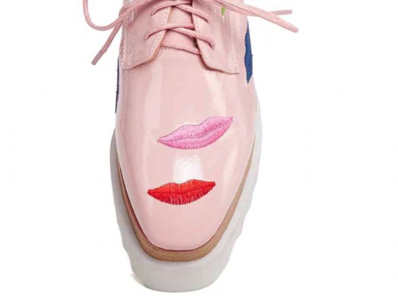 Miquel Damskie Platformy Czarne Buty - Czarny