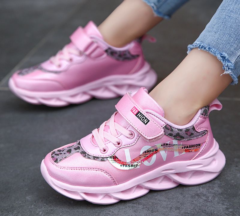 Mireya Dziewczęce Buty Do Biegania - Różowy