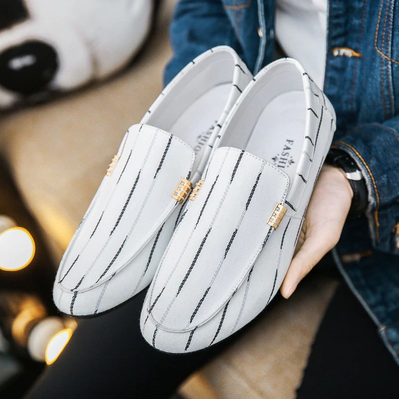 Mixi Mokasyny Męskie Buty Casualowe - Czarny