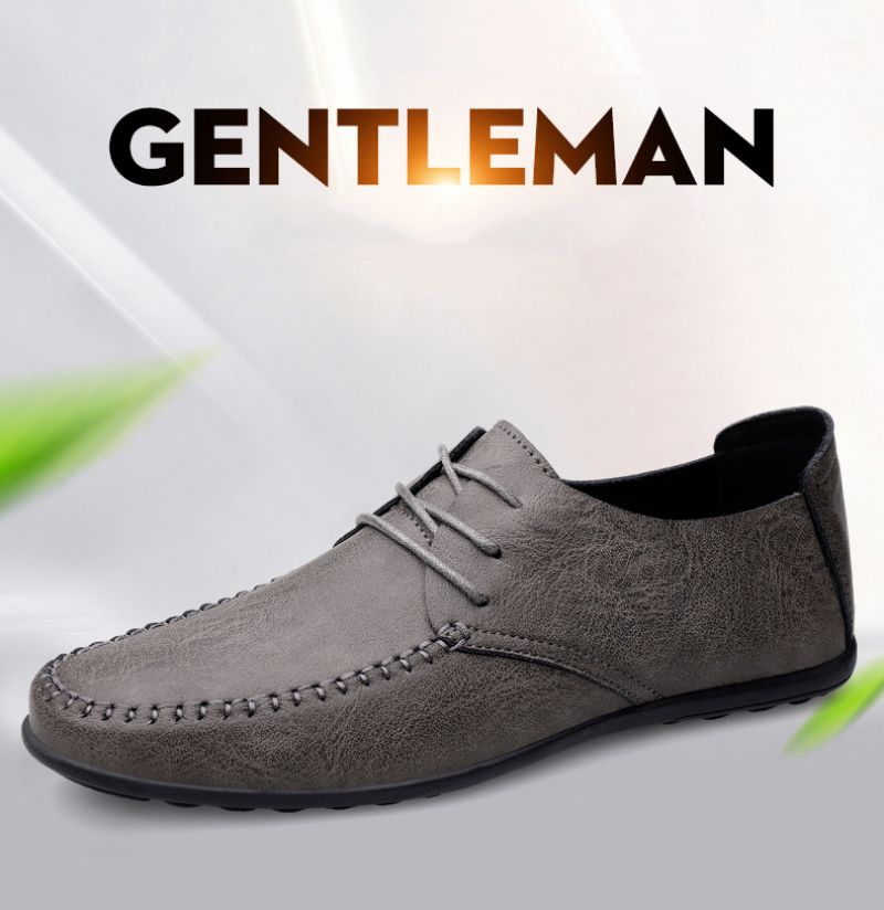 Modne Buty Mokasyny Męskie Kluiv - Czarny