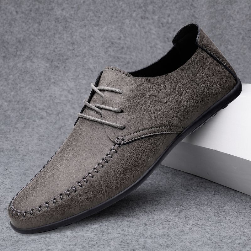 Modne Buty Mokasyny Męskie Kluiv - Czarny